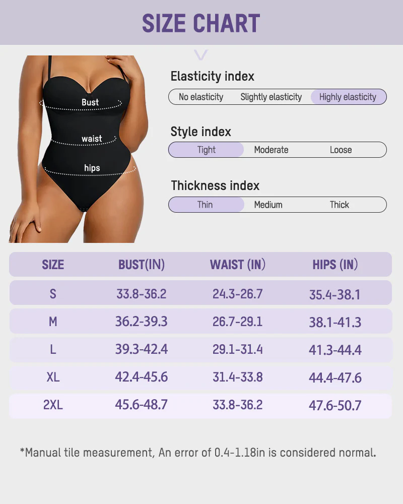 Bodysuit Back Lace-up Shapewear