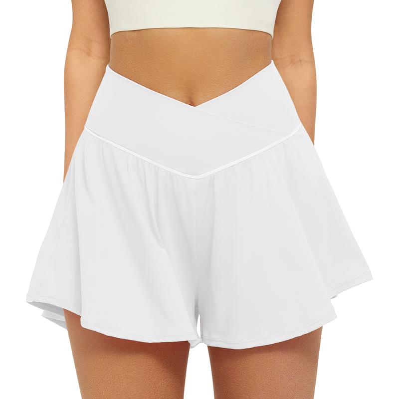 Women’s 2‑in‑1 Running Skort with Pockets