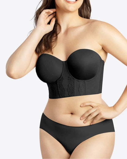 The Low Back Strapless Bra
