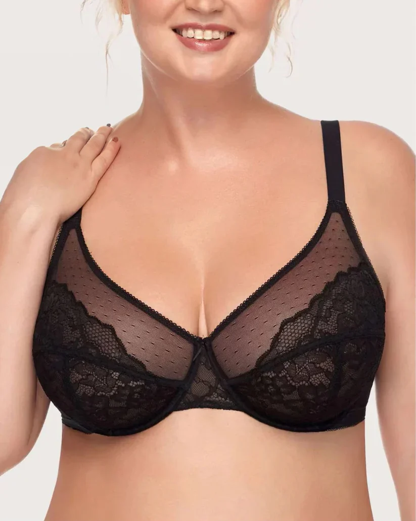 Full Coverage Lace Minimizer Bra
