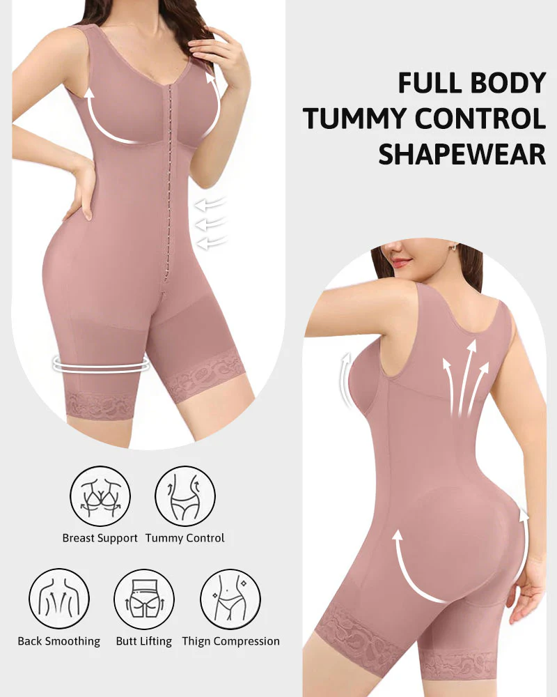 Extra Plus Size Shaper Bodysuit Tummy Control Shapewear With Bra