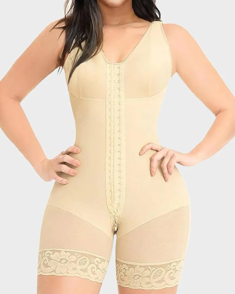 Extra Plus Size Shaper Bodysuit Tummy Control Shapewear With Bra