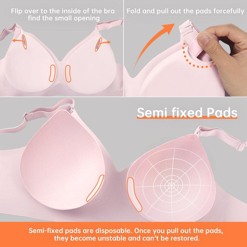 Seamless Women's Bra with Soft Support