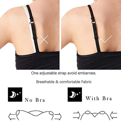 Loose-fitting Tank Top With Built-in Bra