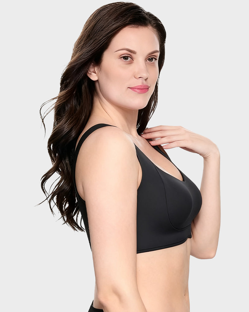 Full Support Wireless Push-Up Minimizer Bra