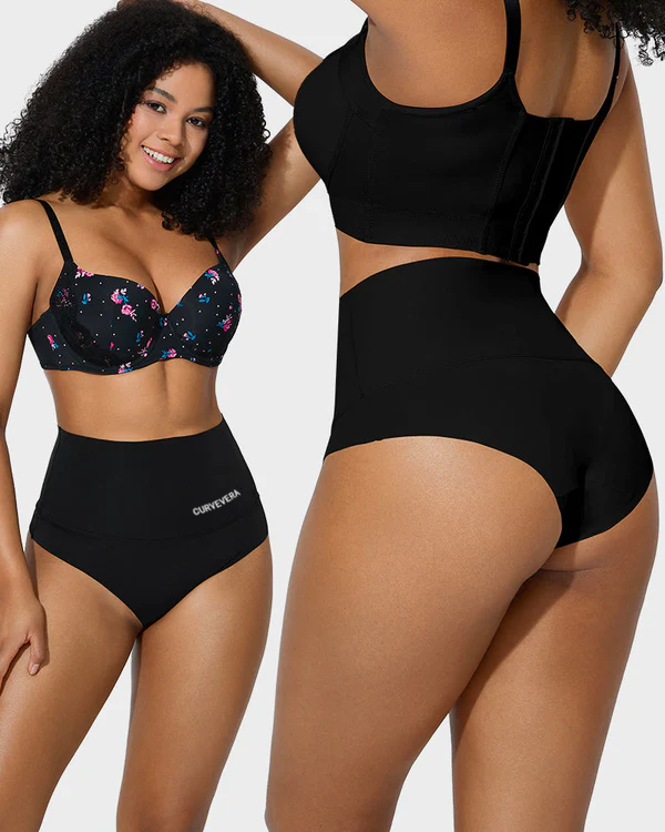 3-Pack High Waisted Tummy Control Briefs