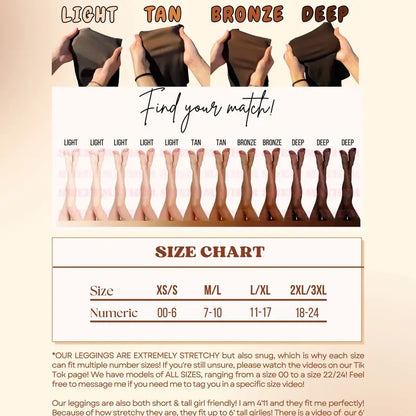 Translucent Fleece Lined Tights