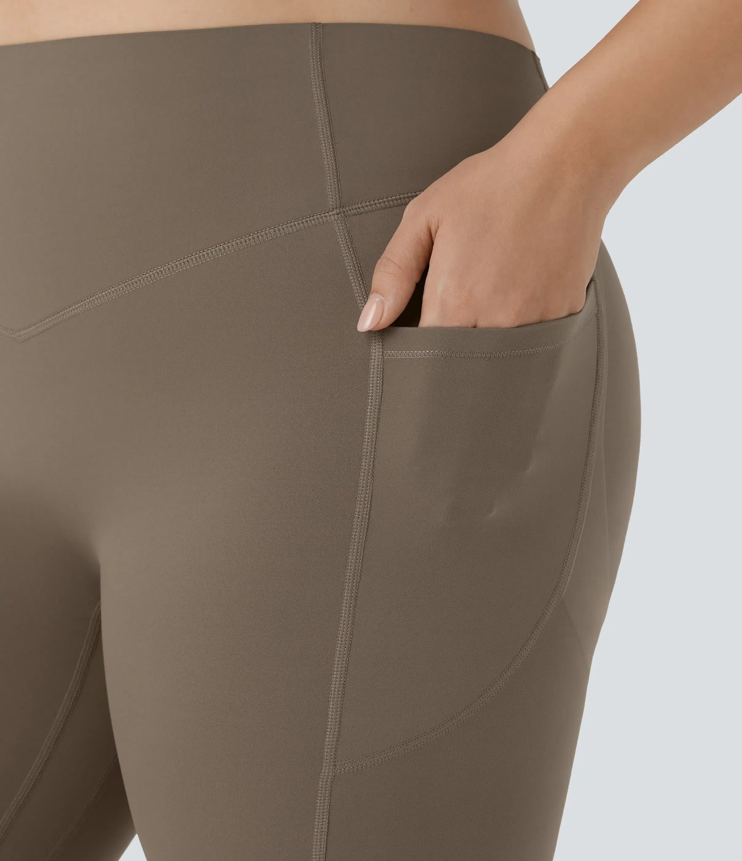 High Waisted Tummy Control Shaping Training Leggings Plus size