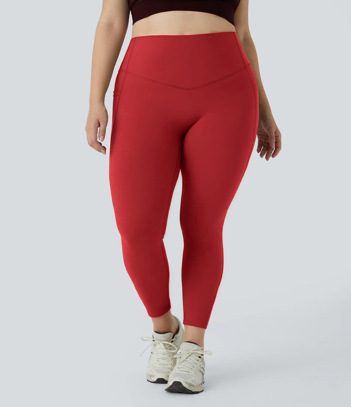 High Waisted Tummy Control Shaping Training Leggings Plus size