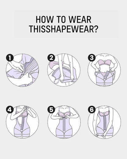 Full Body Shapewear with Tummy Control