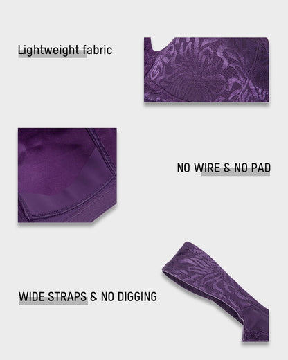 Full Coverage Wireless Minimizer Bra