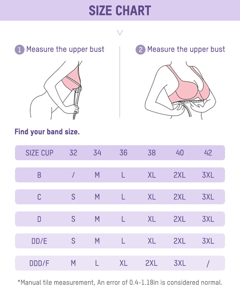 Full Support Wireless Push-Up Minimizer Bra