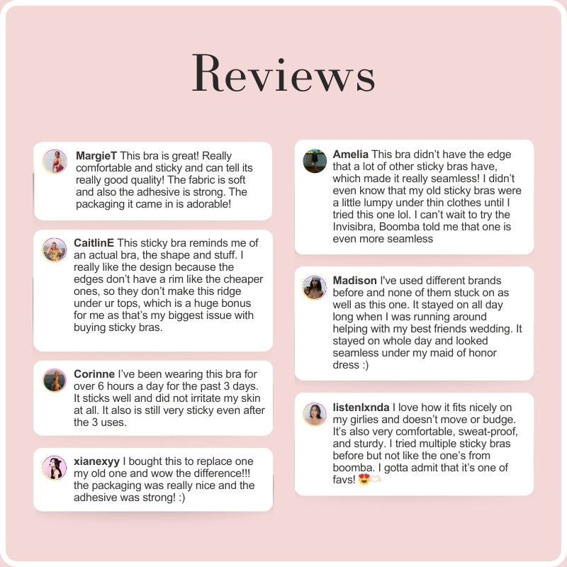 Curvevera Sticky Bra