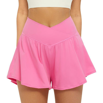 Women’s 2‑in‑1 Running Skort with Pockets