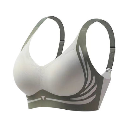 Anti-Sagging Support Shockproof Sports Fixed Cup Bra For Women